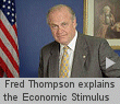 Former Senator Fred Thompson explains how the Obama economic stimulus package will work.